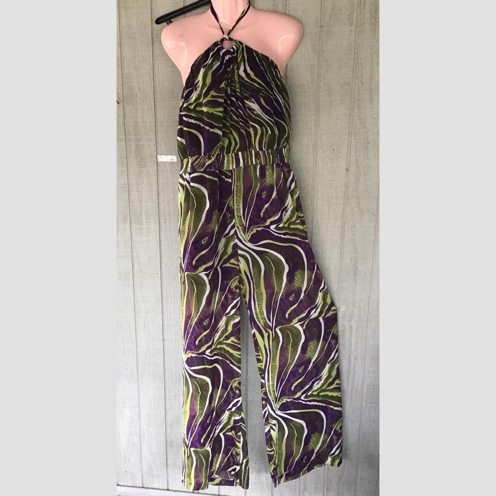 Wide Leg Palazzo Jumpsuit